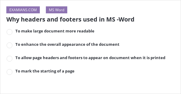 why-headers-and-footers-used-in-ms-word-examians