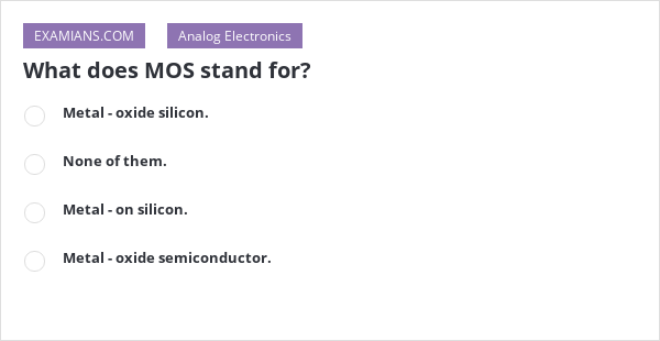 what-does-mos-stand-for-examians