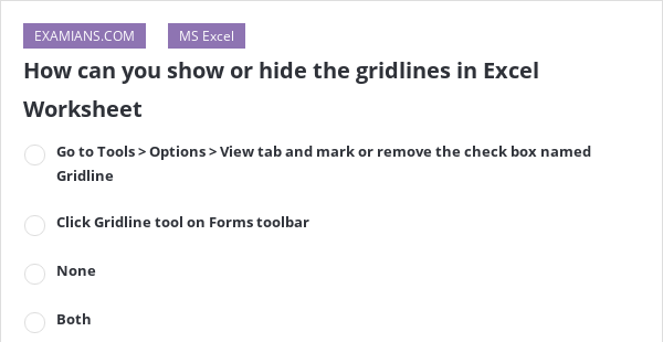 how-can-you-show-or-hide-the-gridlines-in-excel-worksheet-examians