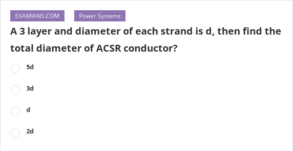 a-3-layer-and-diameter-of-each-strand-is-d-then-find-the-total