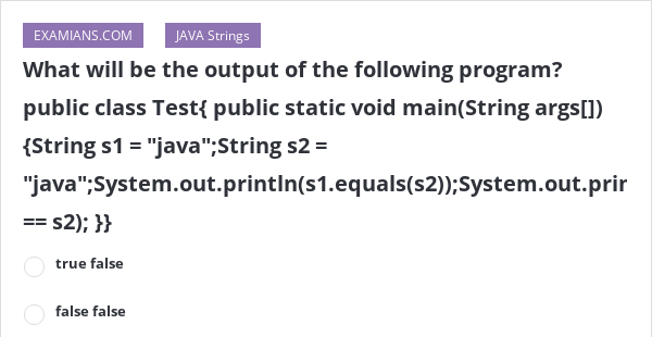 Что появится в консоли в результате работы программы string s1 java