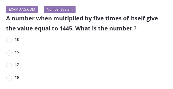 a-number-when-multiplied-by-five-times-of-itself-give-the-value-equal