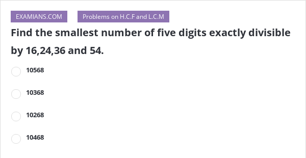 find the smallest number of 6 digits which is divisible by 9