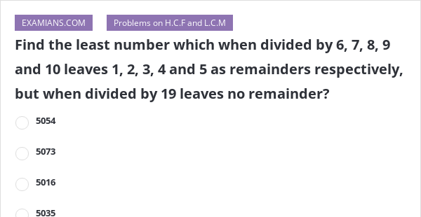 find-the-least-number-which-when-divided-by-6-7-8-9-and-10-leaves-1