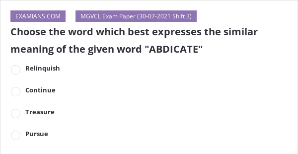 choose-the-word-which-best-expresses-the-similar-meaning-of-the-given