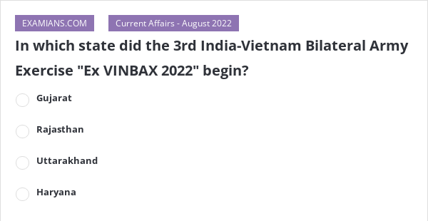 in-which-state-did-the-3rd-india-vietnam-bilateral-army-exercise-ex